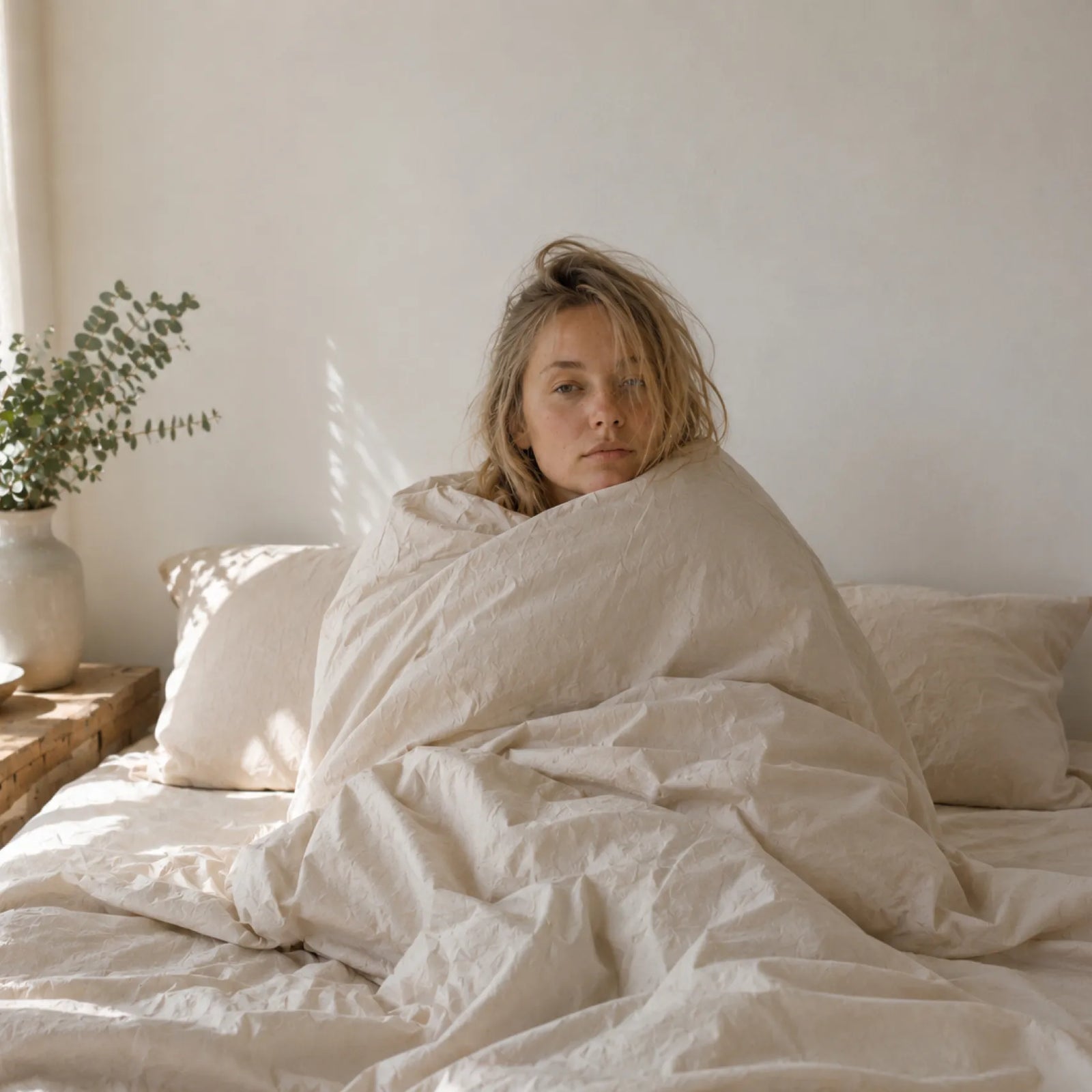 Des draps qui restent frais plus longtemps. Le confort d’un hôtel 5 étoiles, chaque nuit.
